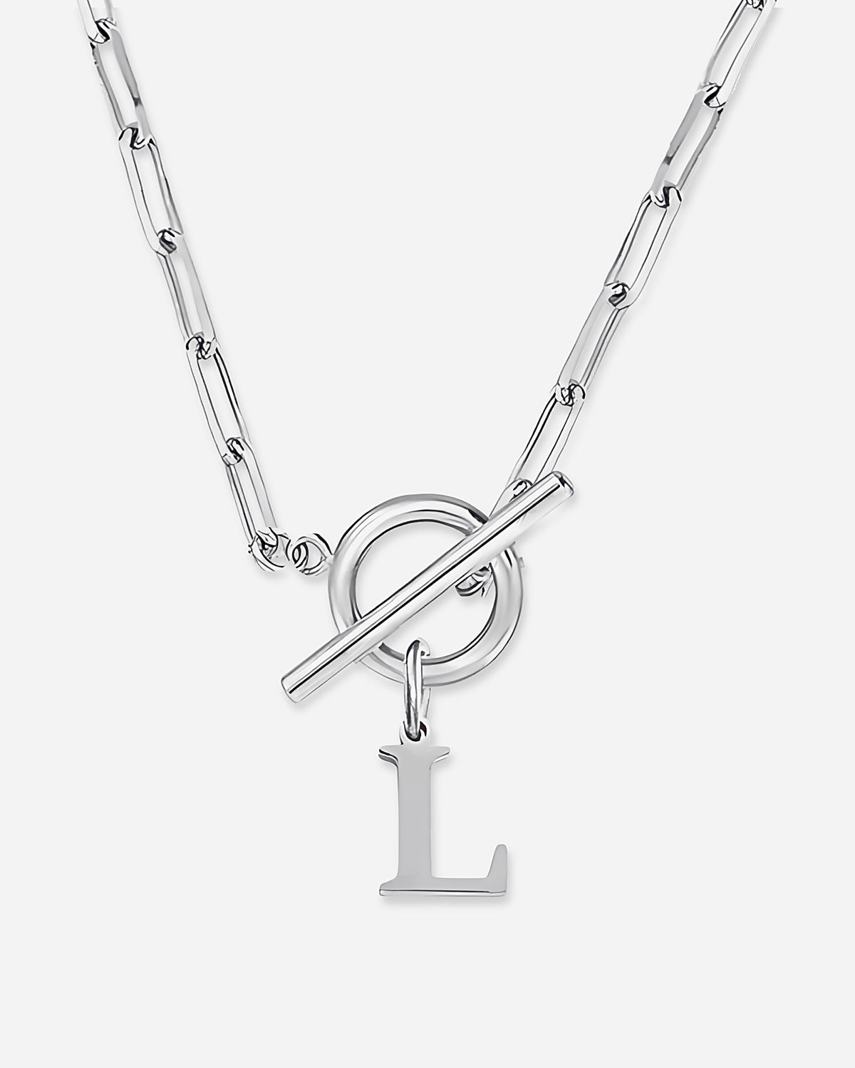 Initial Toggle Necklace