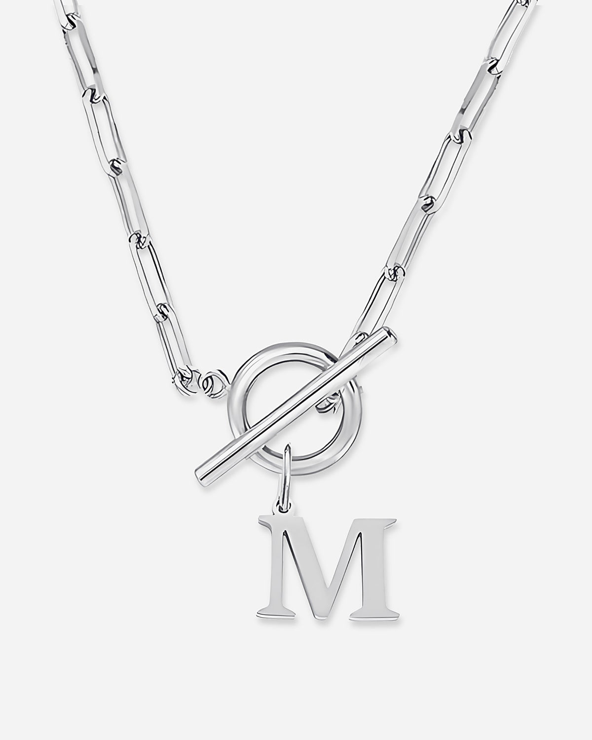 Initial Toggle Necklace