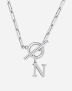 Initial Toggle Necklace