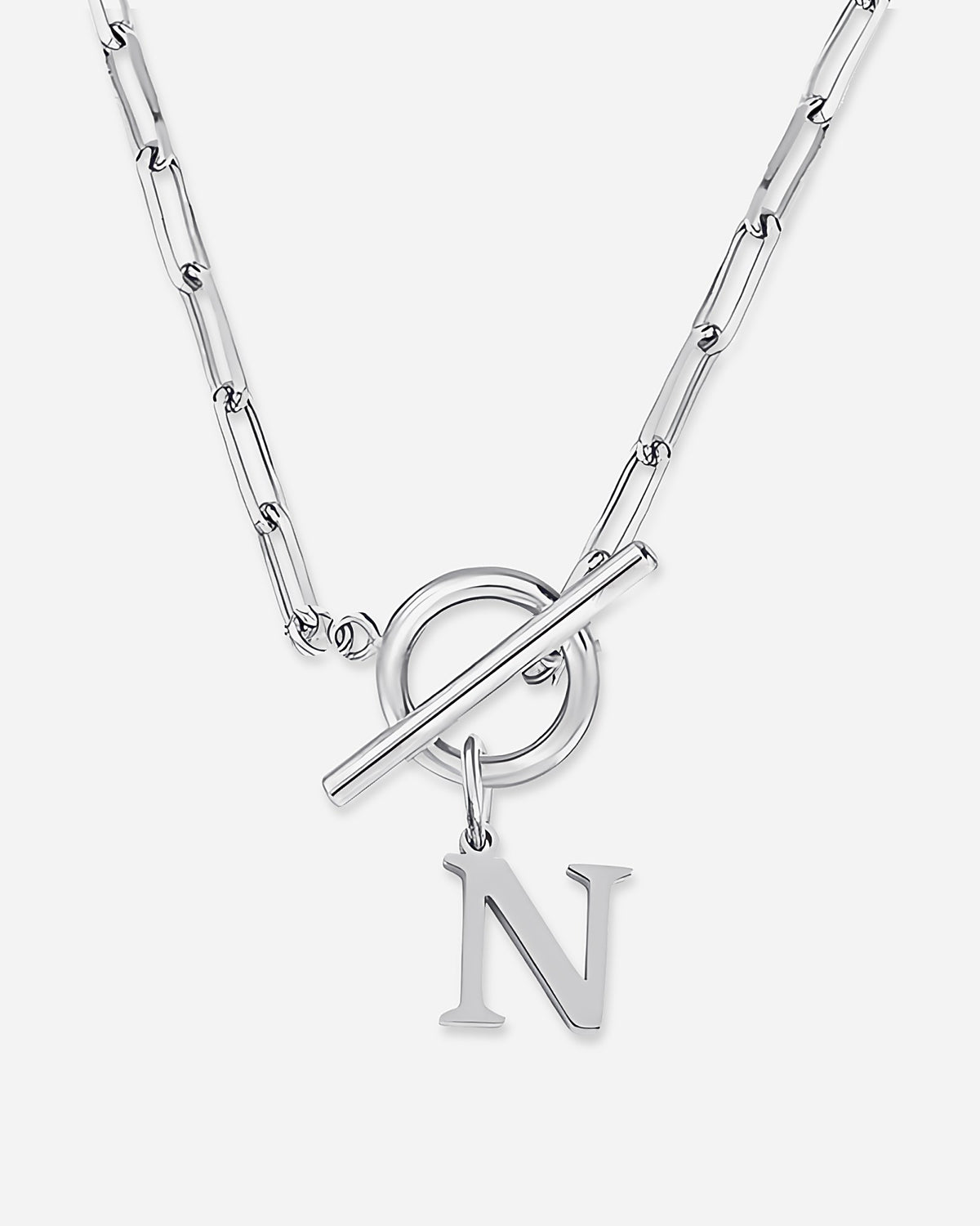 Initial Toggle Necklace