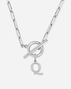 Initial Toggle Necklace