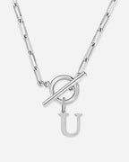 Initial Toggle Necklace