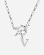Initial Toggle Necklace