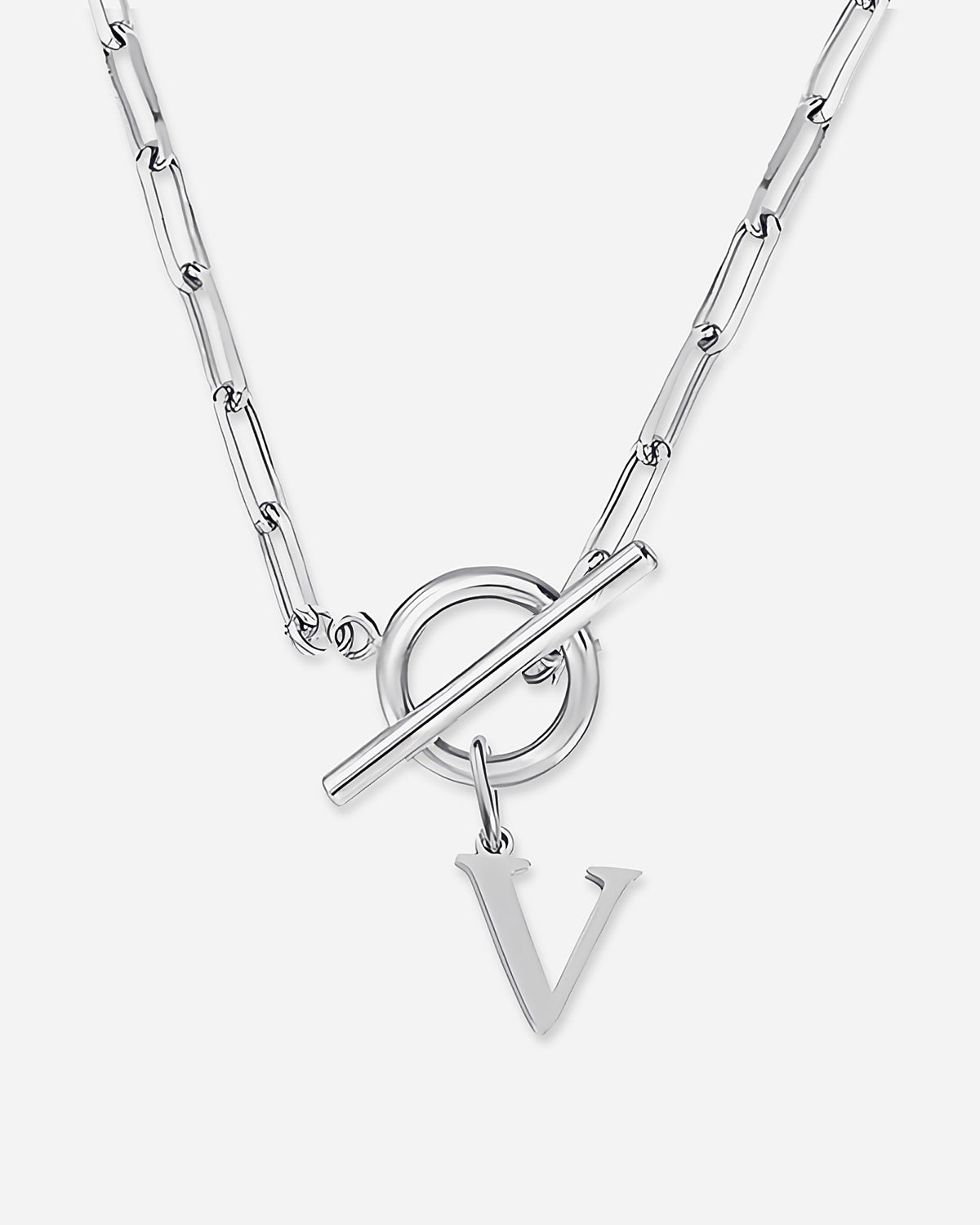 Initial Toggle Necklace