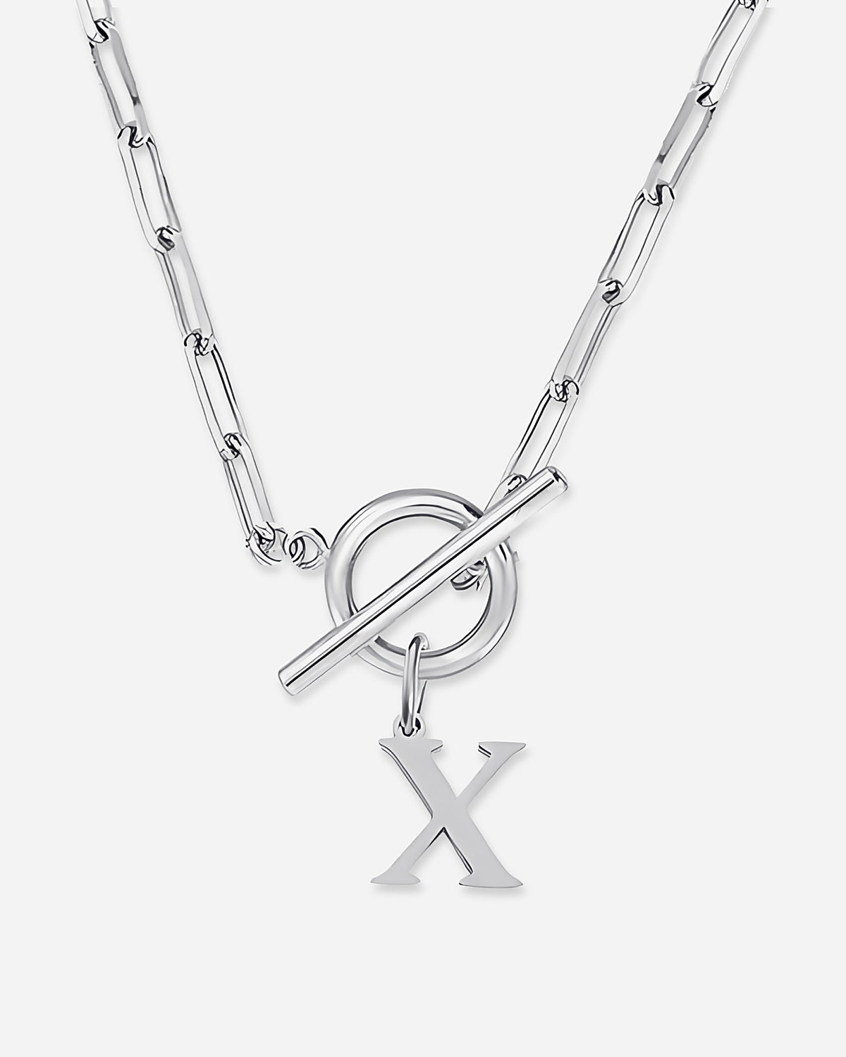 Initial Toggle Necklace