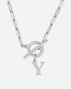 Initial Toggle Necklace