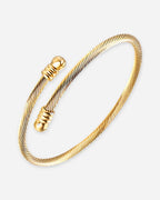 Twisted Cable Cuff Bracelet