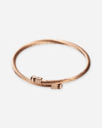 Twisted Cable Cuff Bracelet