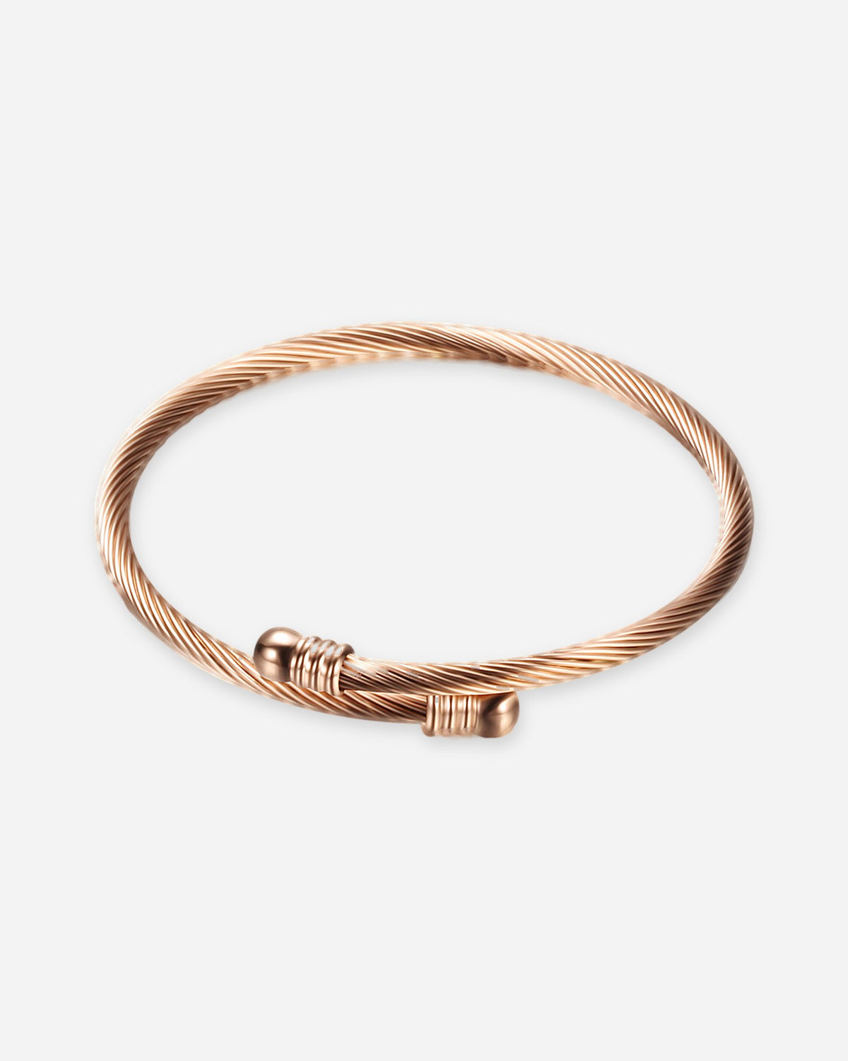 Twisted Cable Cuff Bracelet