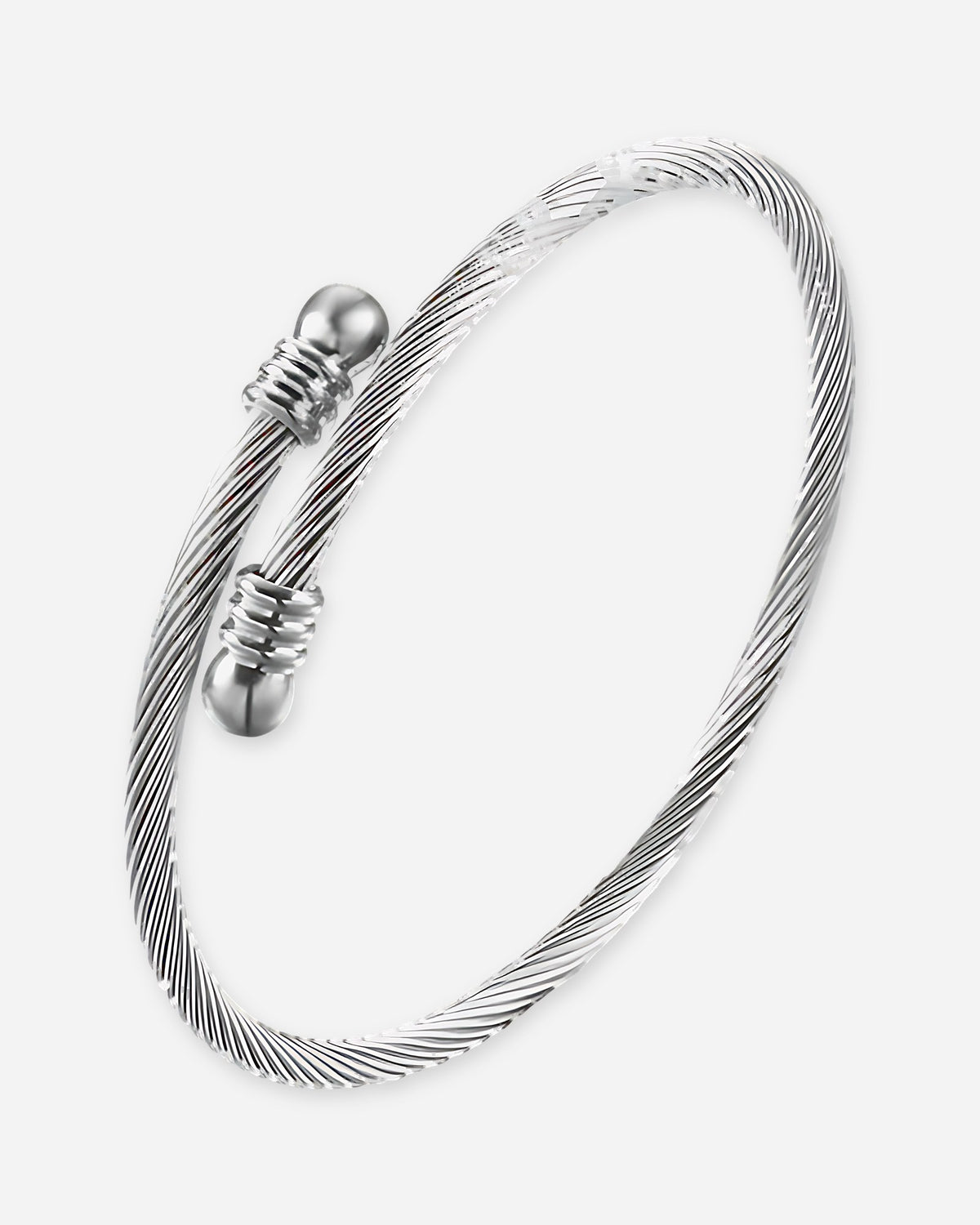 Twisted Cable Cuff Bracelet