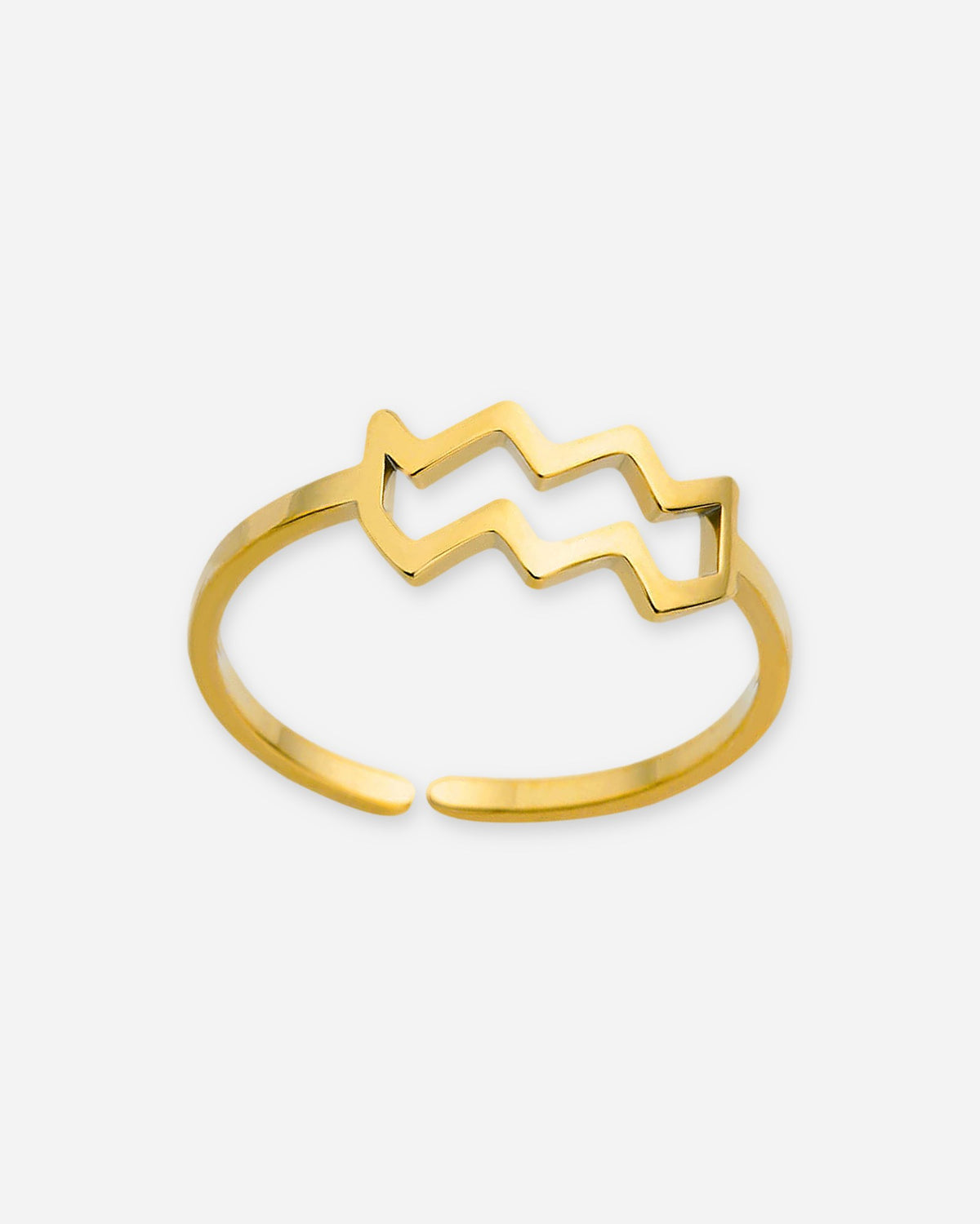 Gold Zodiac Sign Ring