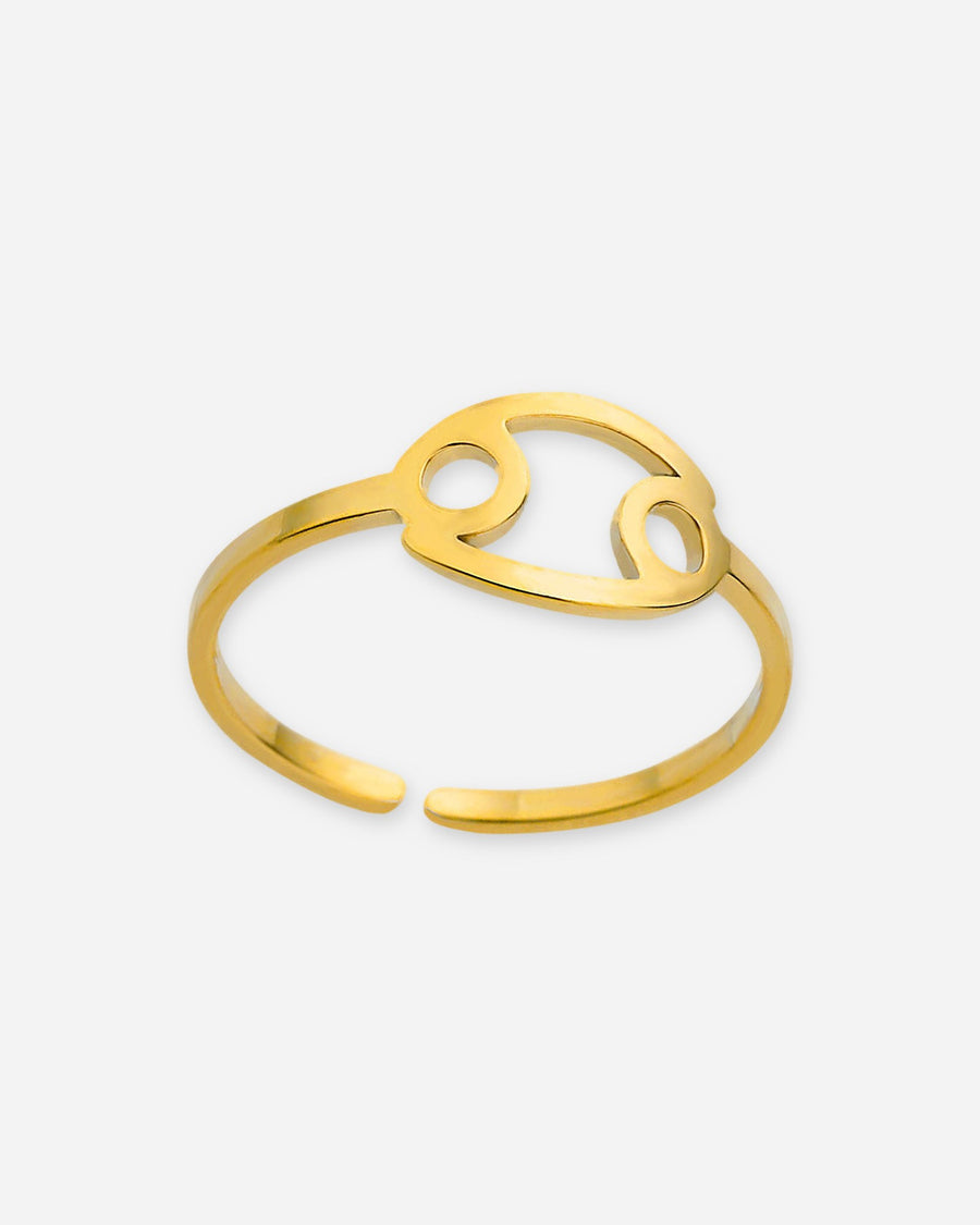 Gold Zodiac Sign Ring