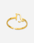 Gold Zodiac Sign Ring