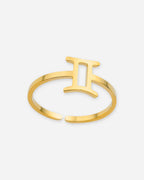 Gold Zodiac Sign Ring